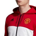 Pánská mikina na zip s kapucí adidas Manchester United FC