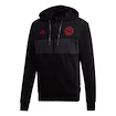 Pánská mikina na zip s kapucí adidas Manchester United FC Black