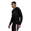 Pánská mikina na zip s kapucí adidas Manchester United FC Black