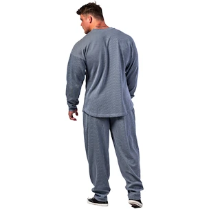 Pánská mikina Nebbia NEBBIA x OLYMPIA Oversized Pullover SIGNATURE 797 blue 3XL
