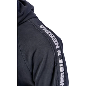Pánská mikina Nebbia NEBBIA x OLYMPIA Washed Hoodie HERITAGE 793 black