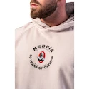 Pánská mikina Nebbia NEBBIA x OLYMPIA Washed Hoodie HERITAGE 793 light grey
