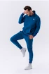 Pánská mikina Nebbia  Pull-over Hoodie with a Pouch Pocket 331 blue