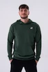 Pánská mikina Nebbia  Pull-over Hoodie with a Pouch Pocket 331 dark green