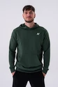 Pánská mikina Nebbia  Pull-over Hoodie with a Pouch Pocket 331 dark green