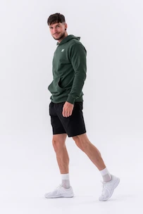 Pánská mikina Nebbia  Pull-over Hoodie with a Pouch Pocket 331 dark green