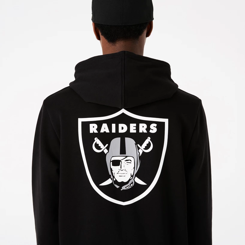 Pánská mikina New Era  NFL Outline logo po hoody Las Vegas Raiders M