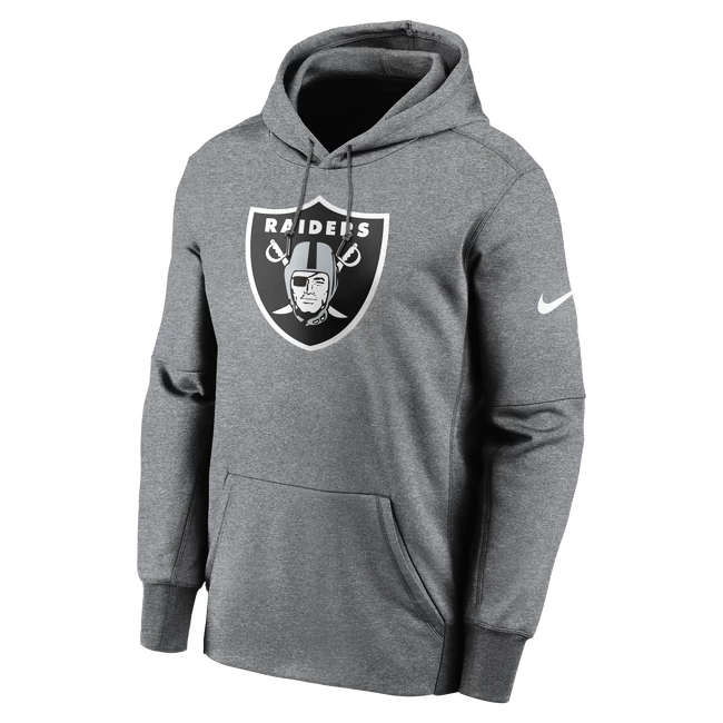 Pánská mikina Nike  Prime Logo Therma Pullover Hoodie Las Vegas Raiders
