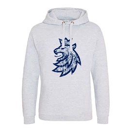 Pánská mikina Official Merchandise Czech Hockey Lion Grey