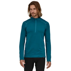 Pánská mikina Patagonia  Cap TW zip neck Wavy blue