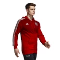 Pánská mikina s kapucí adidas 3-Stripes FC Bayern Mnichov červená