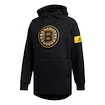 Pánská mikina s kapucí adidas Player Pullover Hood NHL Boston Bruins