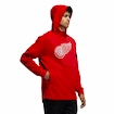 Pánská mikina s kapucí adidas Player Pullover Hood NHL Detroit Red Wings