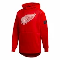 Pánská mikina s kapucí adidas Player Pullover Hood NHL Detroit Red Wings