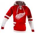 Pánská mikina s kapucí CCM Black Pullover NHL Detroit Red Wings