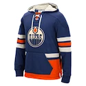 Pánská mikina s kapucí CCM Black Pullover NHL Edmonton Oilers