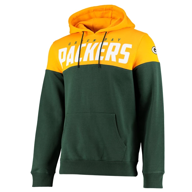 Pánská mikina s kapucí Fanatics Cut & Sew OH Hoodie NFL Green Bay Packers