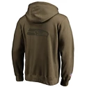 Pánská mikina s kapucí Fanatics Iconic Front & Back Logo Graphic Hoodie NFL Seattle Seahawks