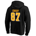 Pánská mikina s kapucí Fanatics NHL Pittsburgh Penguins Sidney Crosby 87