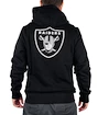 Pánská mikina s kapucí Fanatics Oversized Split Print Zip Thru Hoodie NFL Oakland Raiders