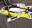 Pánská mikina s kapucí Levelwear Core Logo Hood NHL Pittsburgh Penguins