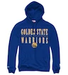 Pánská mikina s kapucí Mitchell & Ness Tight Defense NBA Golden State Warriors