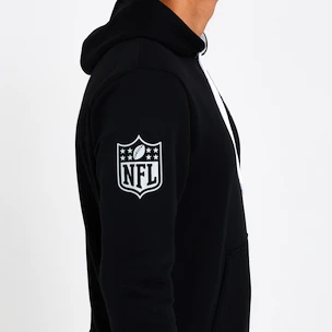 Pánská mikina s kapucí New Era Chest Print NFL Oakland Raiders
