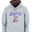 Pánská mikina s kapucí New Era NBA Remaining Teams Los Angeles Lakers Light Grey