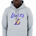 Pánská mikina s kapucí New Era NBA Remaining Teams Los Angeles Lakers Light Grey