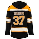 Pánská mikina s kapucí Old Time Hockey Player Lacer Boston Bruins Patrice Bergeron 37