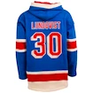 Pánská mikina s kapucí Old Time Hockey Player Lacer New York Rangers Henrik Lundquist 30