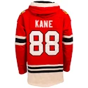 Pánská mikina s kapucí Old Time Hockey Player Lacer NHL Chicago Blackhawks Patrick Kane 88