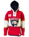 Pánská mikina s kapucí Old Time Hockey Player Lacer NHL Florida Panthers Jaromír Jágr 68