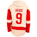 Pánská mikina s kapucí Old Time Hockey Vintage Player Lacer Detroit Red Wings Gordie Howe 9