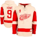 Pánská mikina s kapucí Old Time Hockey Vintage Player Lacer Detroit Red Wings Gordie Howe 9