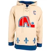 Pánská mikina s kapucí Old Time Hockey Vintage Player Lacer Quebec Nordiques Joe Sakic 19