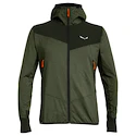 Pánská mikina Salewa  Agner Hybrid PL/DST M FZ Hdy Dark Olive Melange/0910