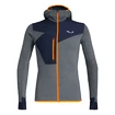 Pánská mikina Salewa  PUEZ 2 DRY M L/S HOOD FZ TEE