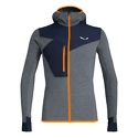 Pánská mikina Salewa  PUEZ 2 DRY M L/S HOOD FZ TEE