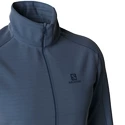 Pánská mikina Salomon  Outrack Full Zip Mid Dark Denim