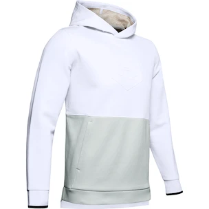 Pánská mikina Under Armour Athlete Recovery Fleece Graphic Hoodie bílá