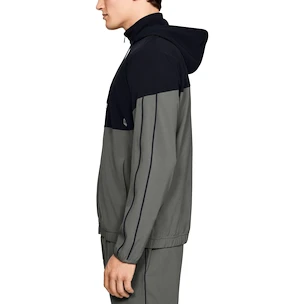 Pánská mikina Under Armour  Athlete Recovery Woven Warm Up Top green S