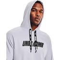 Pánská Mikina Under Armour BASELINE P/O HOODY šedá