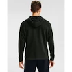 Pánská Mikina Under Armour Charged Cotton FLC FZ HD zelená
