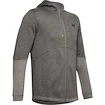 Pánská Mikina Under Armour DOUBLE KNIT FZ HOODIE zelená