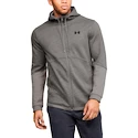 Pánská Mikina Under Armour DOUBLE KNIT FZ HOODIE zelená