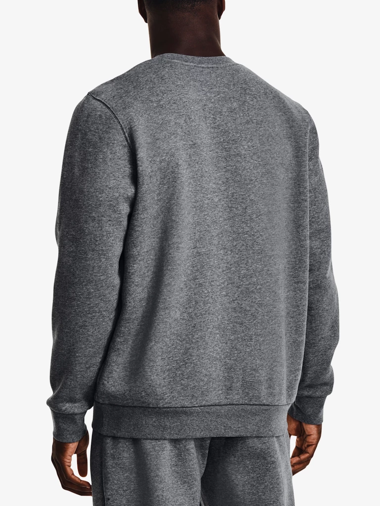 Pánská mikina Under Armour  Essential Fleece Crew-GRY
