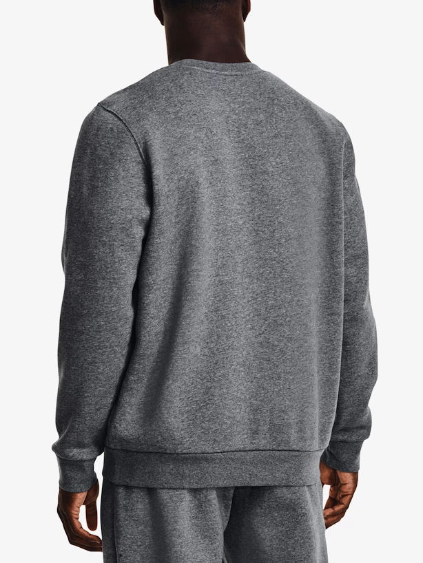 Pánská mikina Under Armour  Essential Fleece Crew-GRY