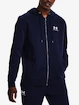 Pánská mikina Under Armour  Essential Fleece FZ Hood-NVY L