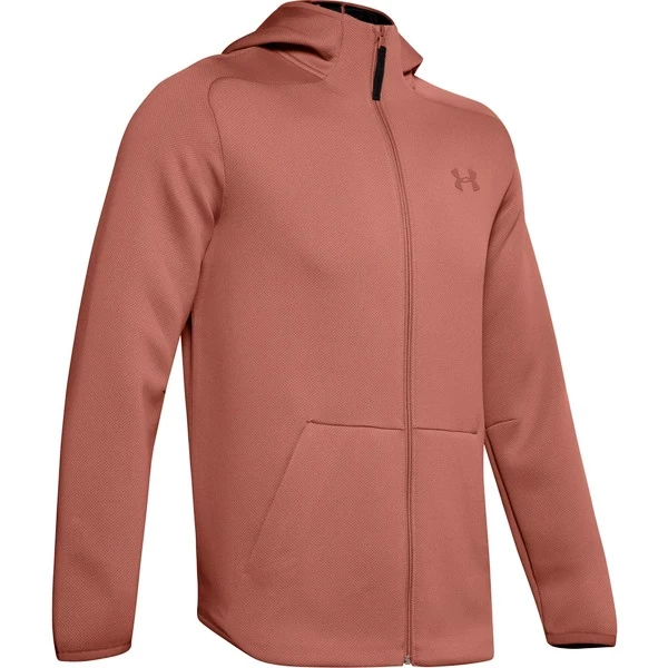 Pánská Mikina Under Armour /MOVE FZ HOODIE hnědá